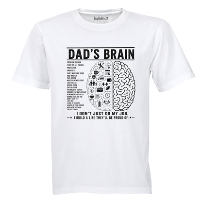 Dad's Brain - Adults - T-Shirt - BuyAbility South Africa