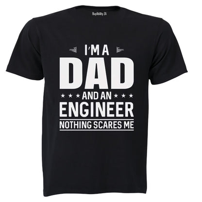 Dad and Engineer - Adults - T-Shirt - BuyAbility