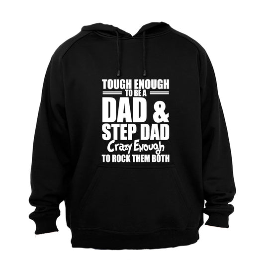 Dad and Step Dad - Hoodie - BuyAbility South Africa