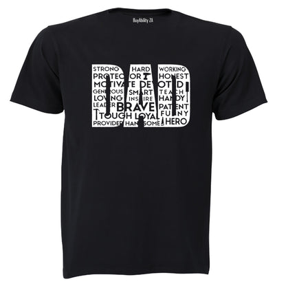 Dad Defined - Adults - T-Shirt - BuyAbility South Africa