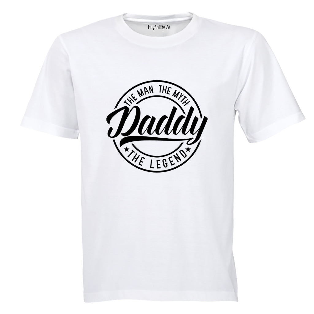 Daddy - The Man. The Legend - Adults - T-Shirt - BuyAbility