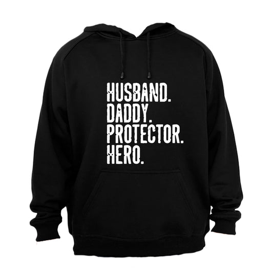 Daddy. Protector. Hero - Hoodie - BuyAbility South Africa