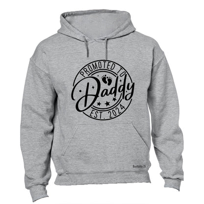 Promoted to Daddy 2024 - Circular - Hoodie