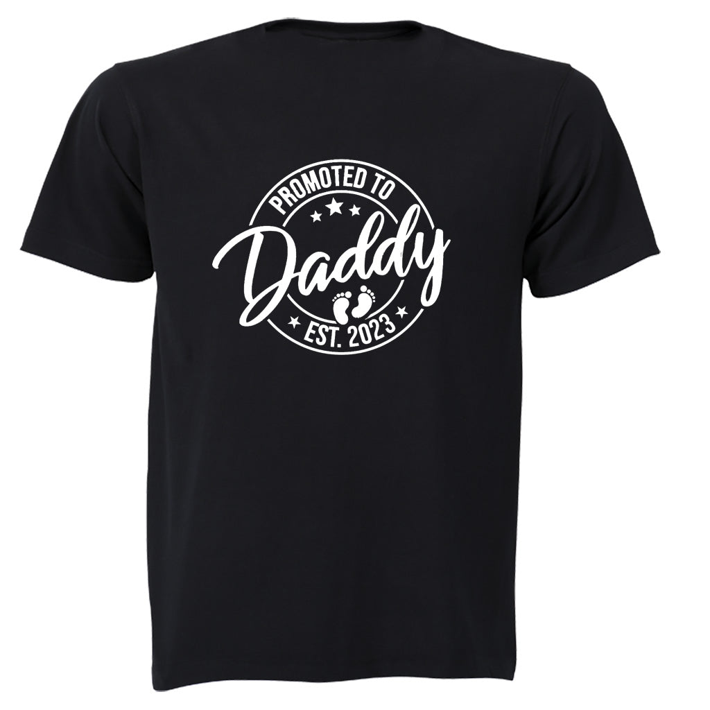 Daddy EST 2023 - Adults - T-Shirt - BuyAbility South Africa