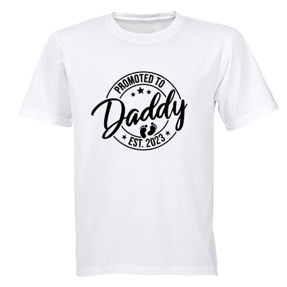 Daddy EST 2023 - Adults - T-Shirt - BuyAbility South Africa