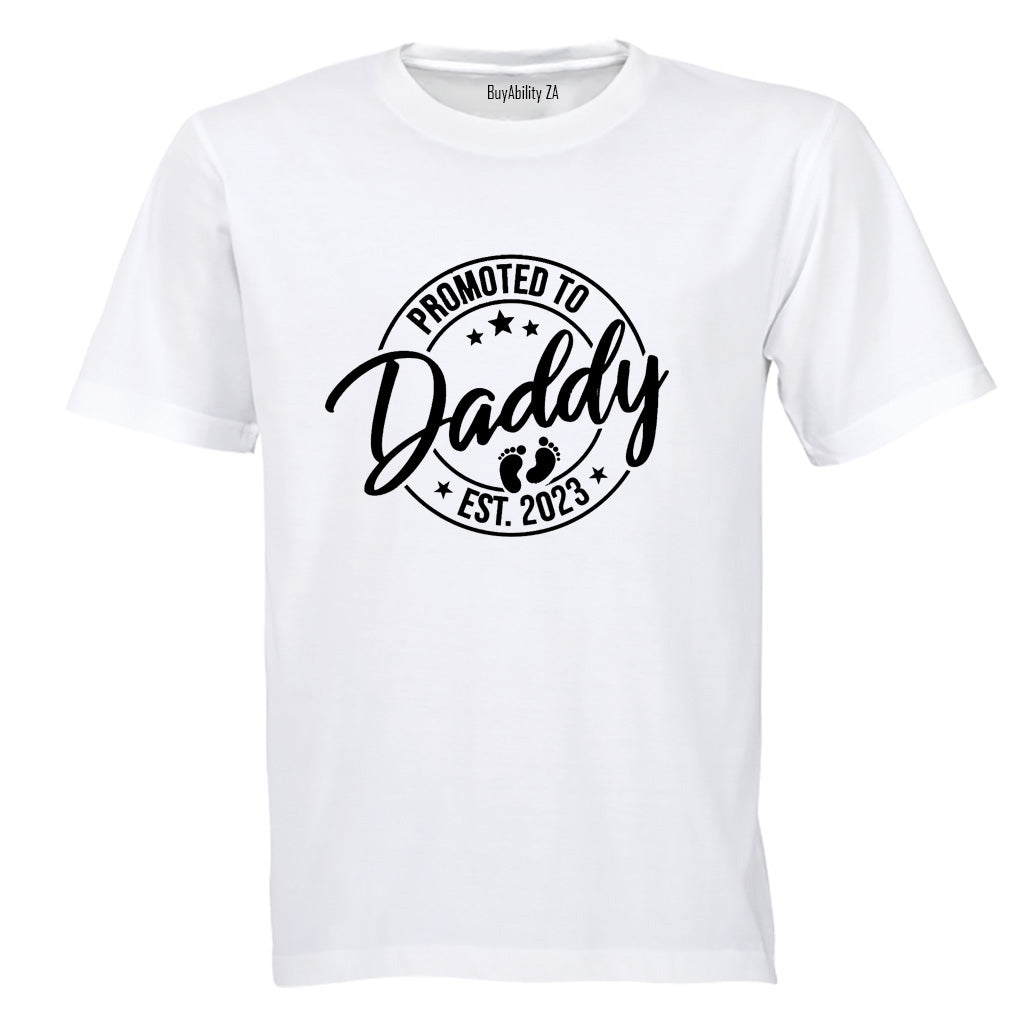 Daddy EST 2023 - Adults - T-Shirt