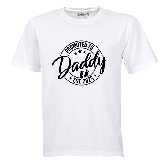 Daddy EST 2023 - Adults - T-Shirt