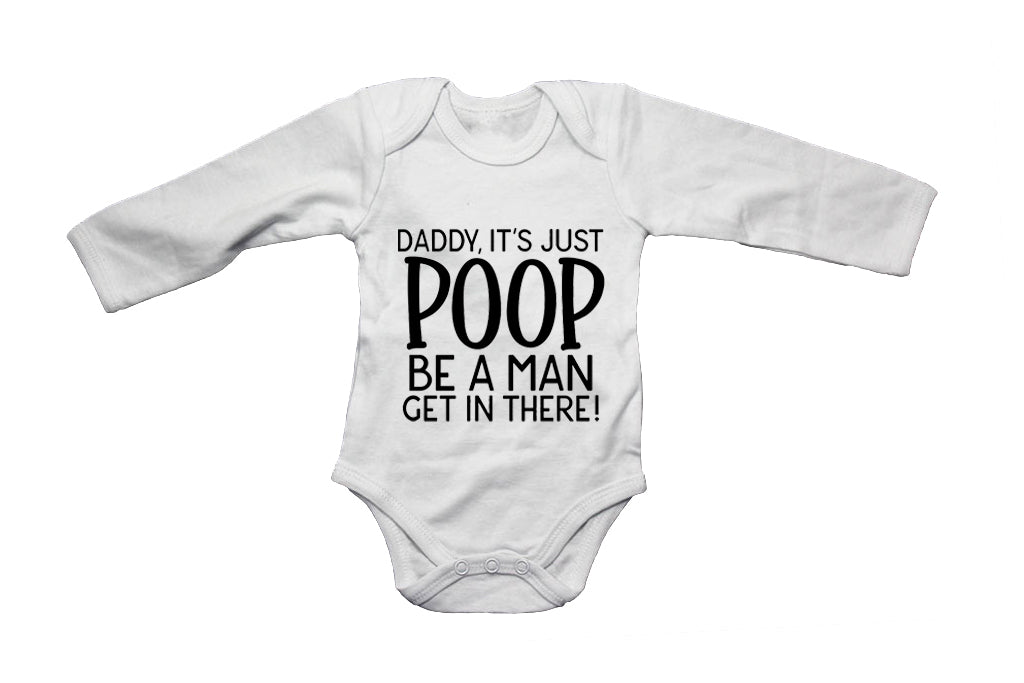 Daddy, It's Just Poop - Baby Grow - BuyAbility South Africa