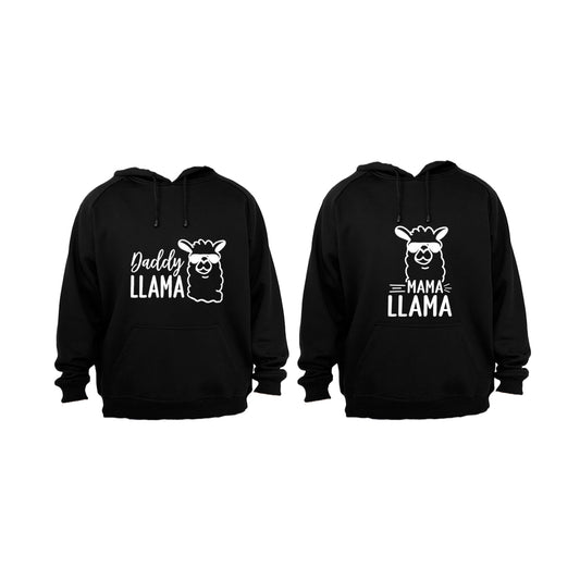 Daddy & Mama Llama - Couples Hoodies (1 Set)