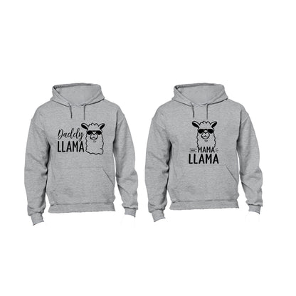 Daddy & Mama Llama - Couples Hoodies (1 Set)