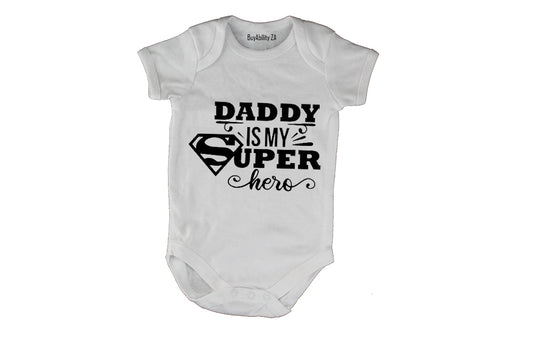 Daddy, My Superhero - Baby Grow