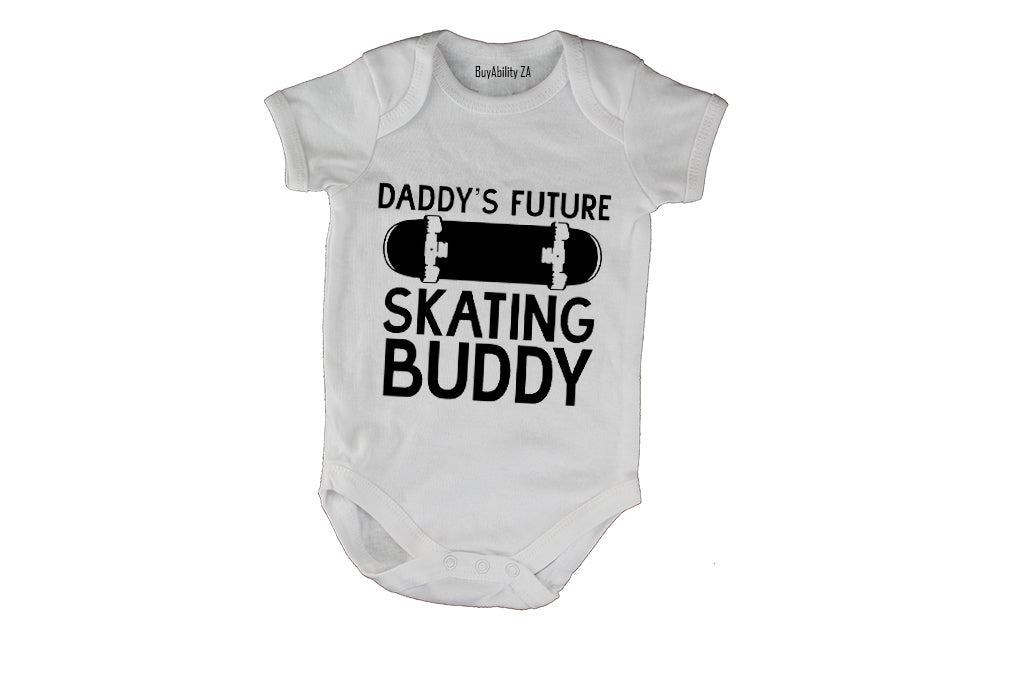 Daddy's Future Skating Buddy - Baby Grow