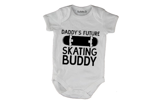 Daddy's Future Skating Buddy - Baby Grow