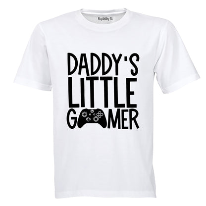 Daddy's Little Gamer - Kids T-Shirt