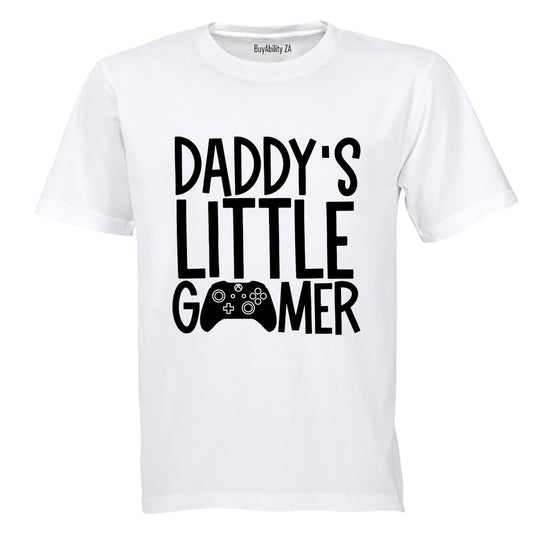 Daddy's Little Gamer - Kids T-Shirt