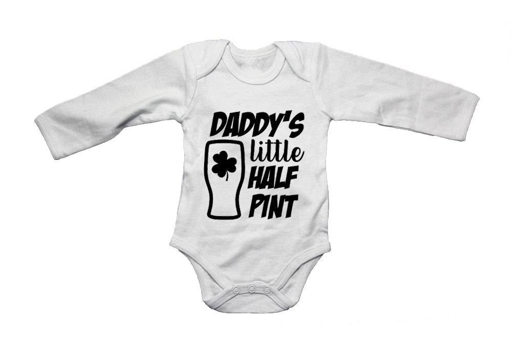 Daddy's Little Half Pint - St. Patricks Day - Baby Grow - BuyAbility South Africa