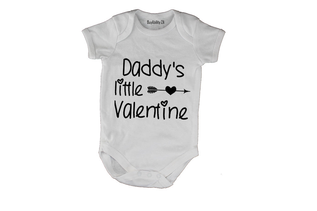 Daddy's Little Valentine - Baby Grow