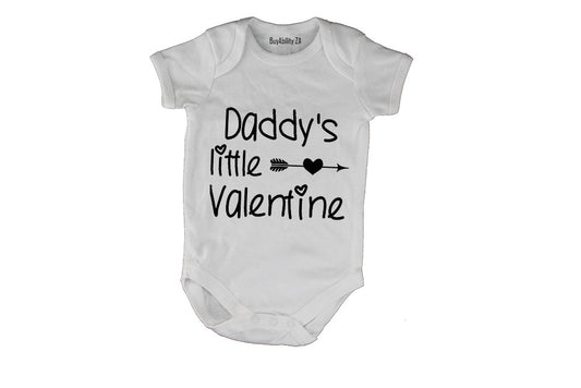 Daddy's Little Valentine - Baby Grow