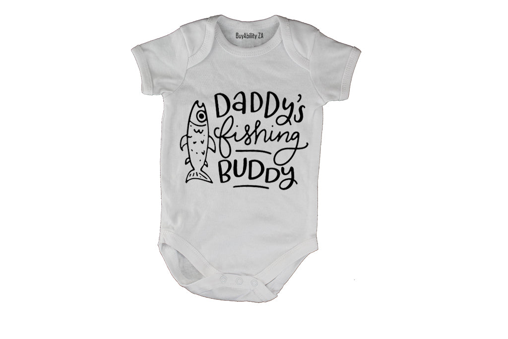 Daddy's Fishing Buddy - Baby Grow