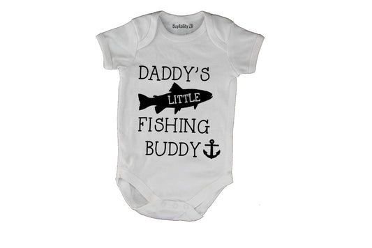 Daddy's Little Fishing Buddy! - Baby Grow