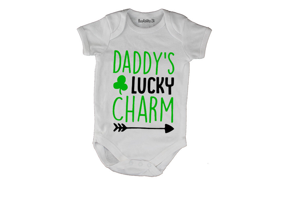 Daddy's Lucky Charm - St. Patrick's Day - Baby Grow