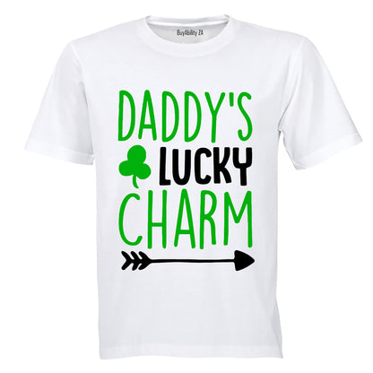 Daddy's Lucky Charm - St. Patrick's Day - Kids T-Shirt