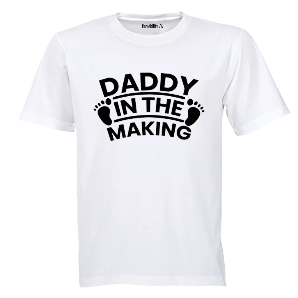 Daddy in the Making - Adults - T-Shirt