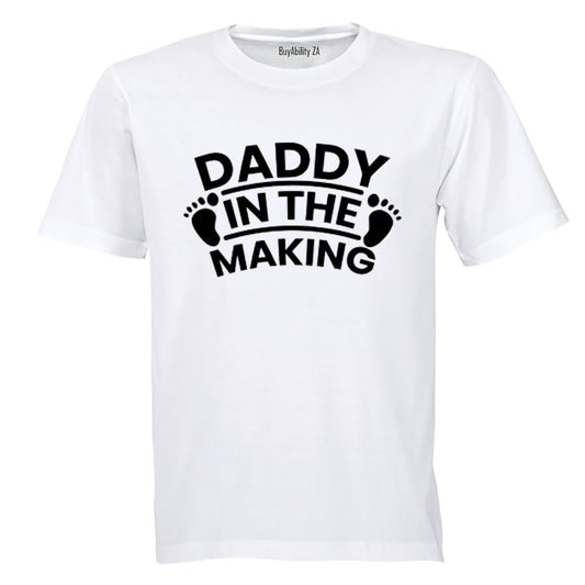 Daddy in the Making - Adults - T-Shirt