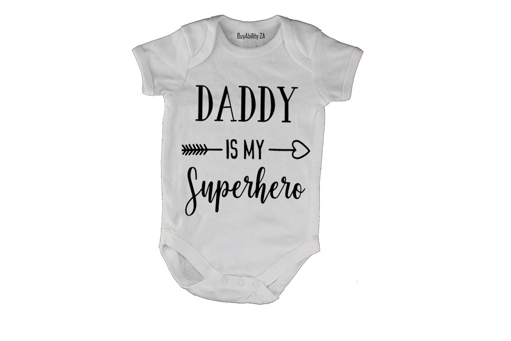 Daddy is my Superhero - Baby Grow