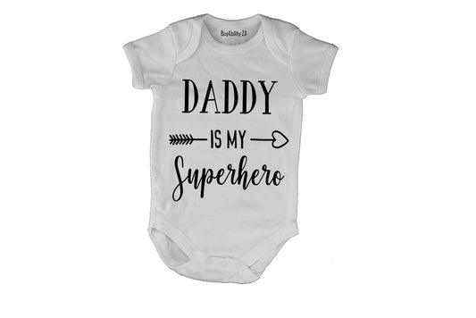 Daddy is my Superhero - Baby Grow