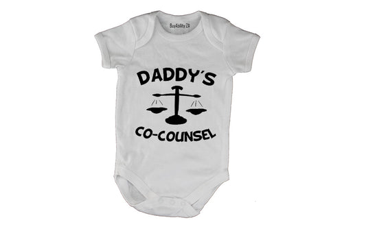 Daddy's Co-Counsel - Baby Grow