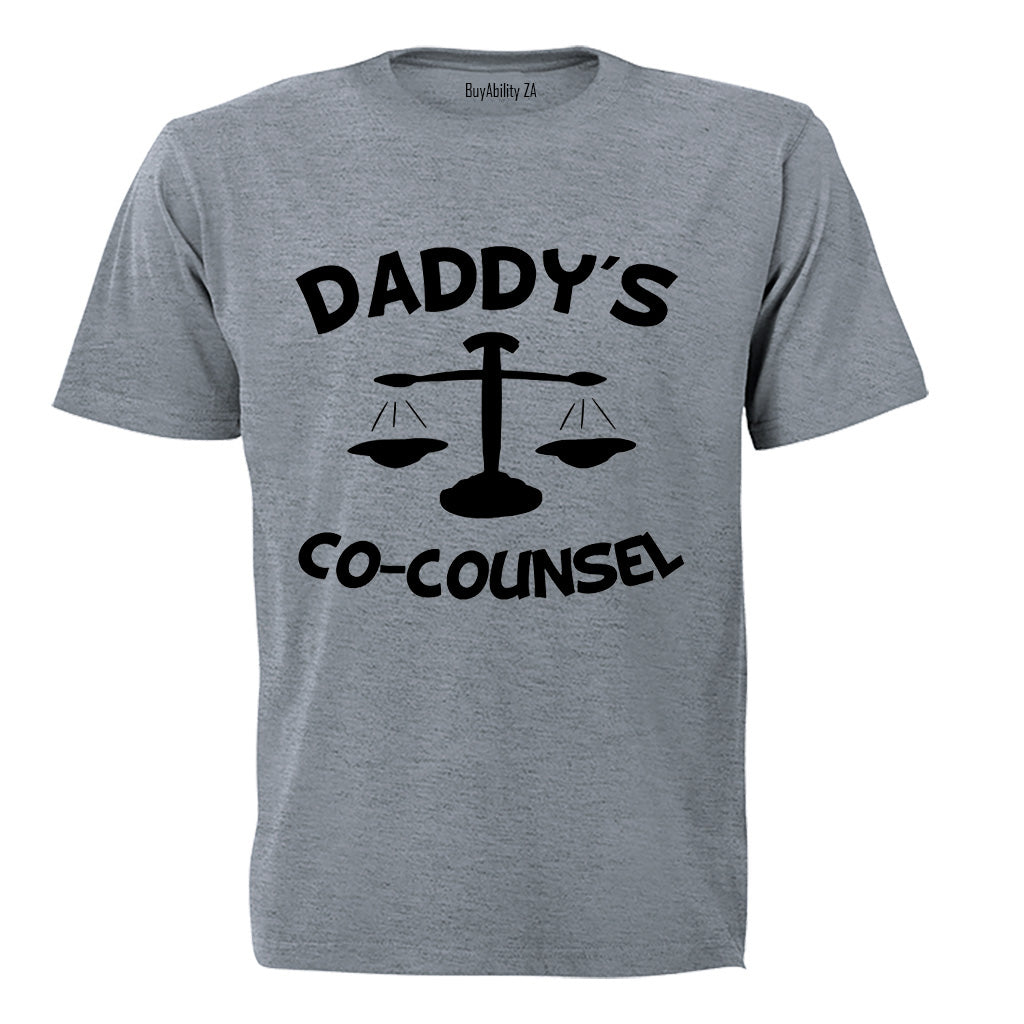 Daddy's Co-Counsel - Kids T-Shirt