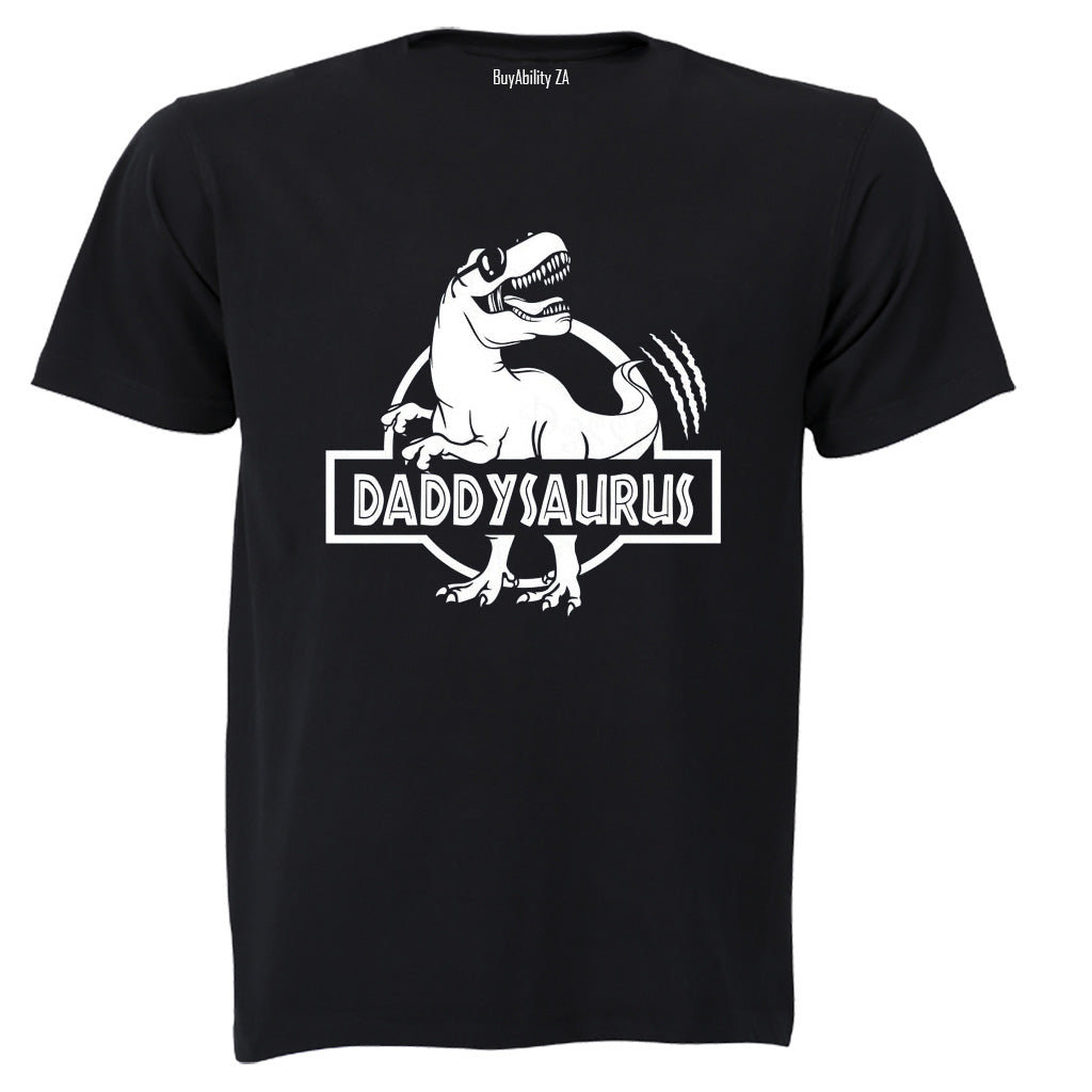 Daddysaurus - Cool Dino - Adults - T-Shirt - BuyAbility
