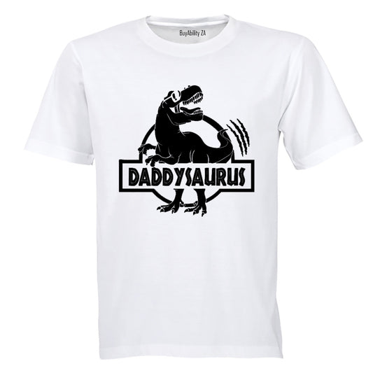 Daddysaurus - Cool Dino - Adults - T-Shirt - BuyAbility