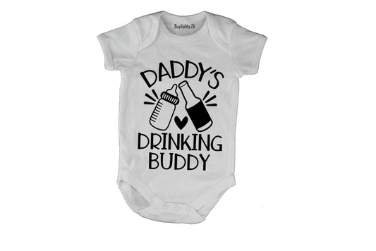 Daddy's Drinking Buddy - Baby Grow
