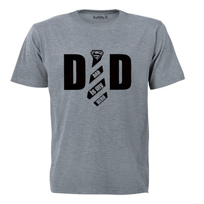 Dad Is My Hero - Tie - Adults - T-Shirt