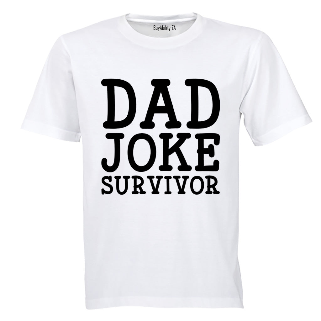 Dad Joke Survivor - Adults - T-Shirt
