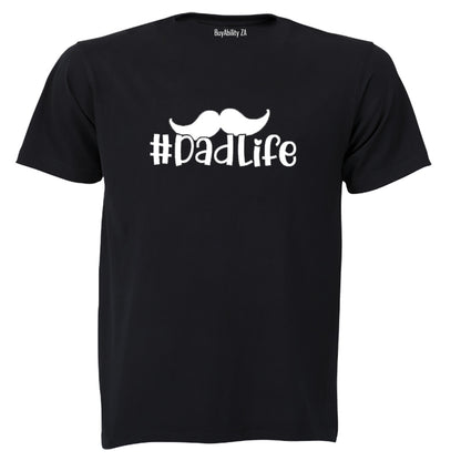 Dadlife Mustache - Adults - T-Shirt - BuyAbility South Africa