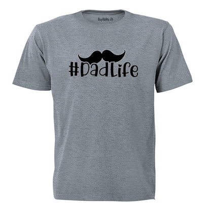 Dadlife Mustache - Adults - T-Shirt - BuyAbility South Africa