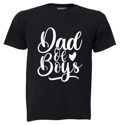 Dad Of Boys - Adults - T-Shirt