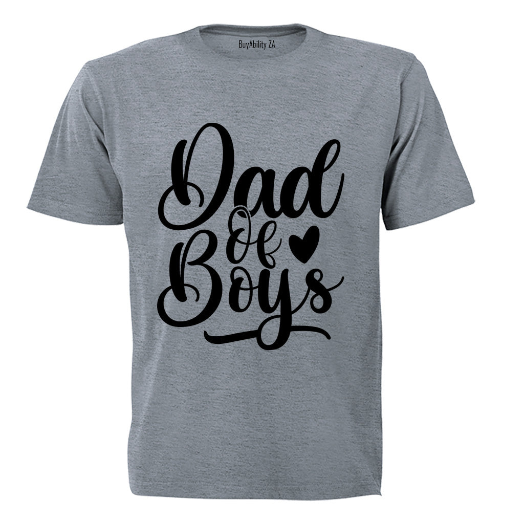 Dad Of Boys - Adults - T-Shirt