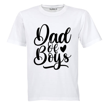 Dad Of Boys - Adults - T-Shirt