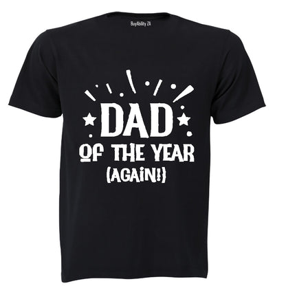 Dad of the Year - Again - Adults - T-Shirt