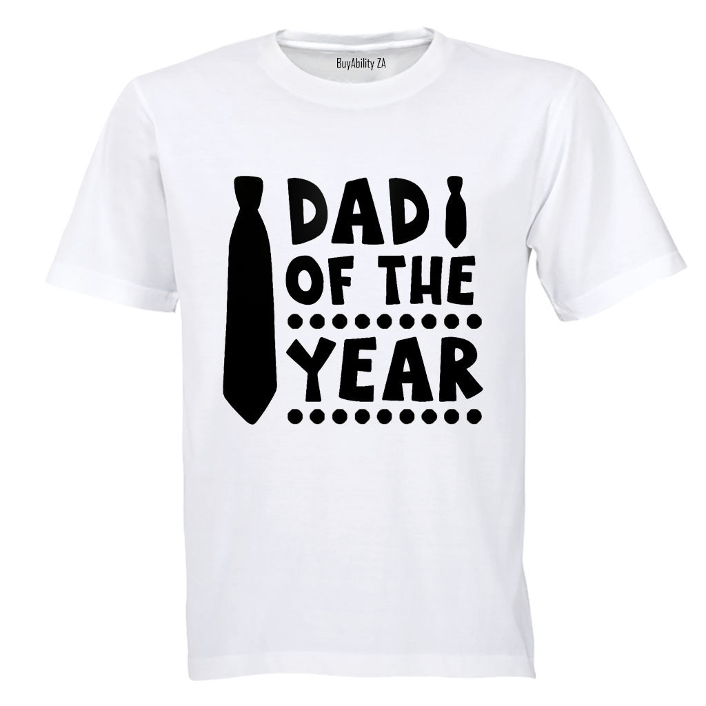 Dad of the Year - Adults - T-Shirt