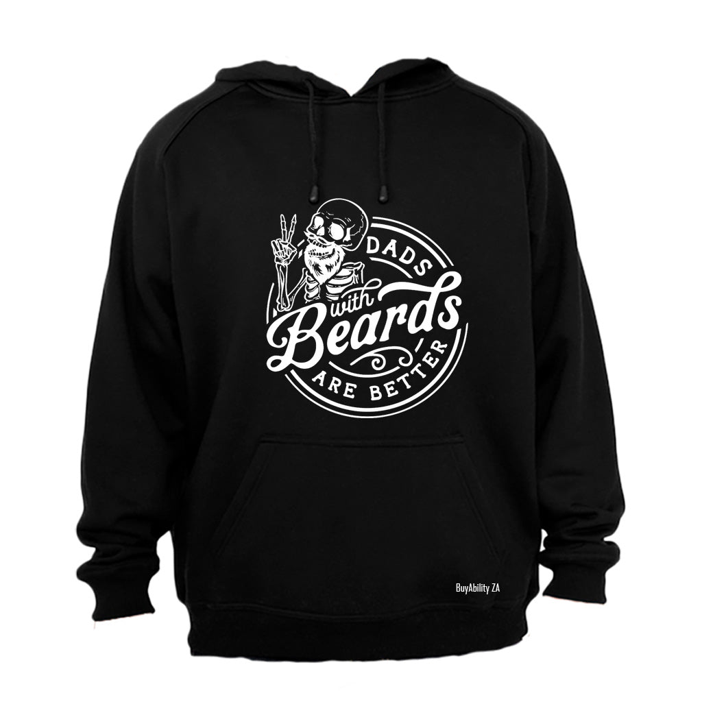 Dads with Beards - Circular - Hoodie - BuyAbility