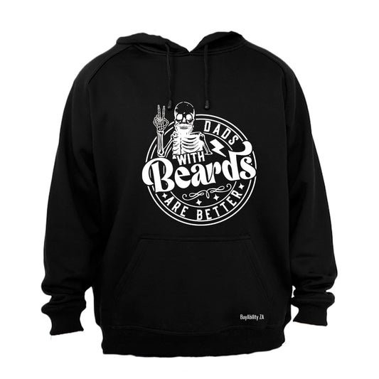 Dads With Beards - Hoodie - BuyAbility South Africa