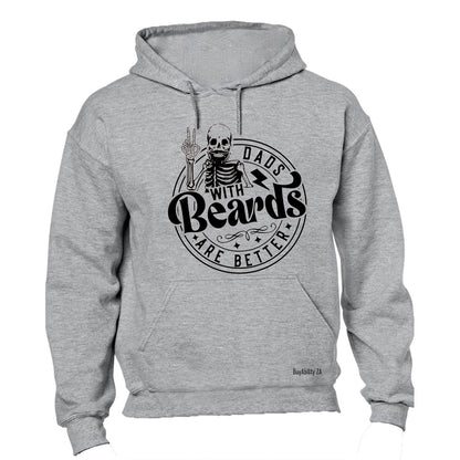 Dads With Beards - Hoodie - BuyAbility South Africa