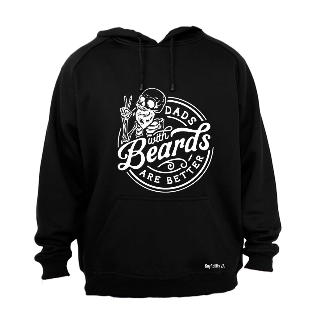 Dad Beards Are Better - Hoodie - BuyAbility South Africa