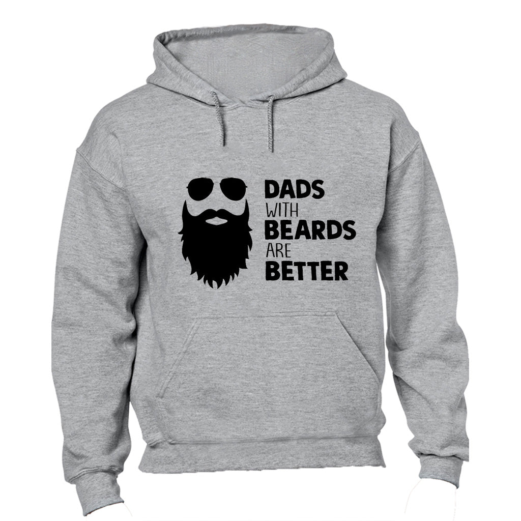Dads With Beards - Hoodie - BuyAbility South Africa