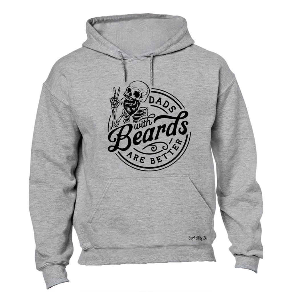 Dad Beards Are Better - Hoodie - BuyAbility South Africa